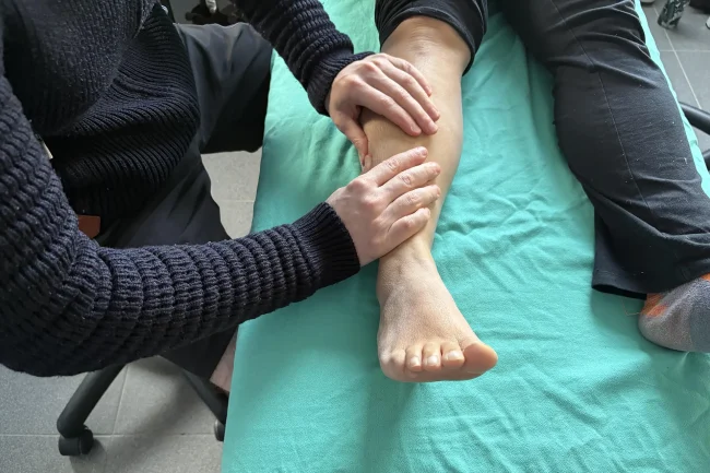 Approche manuelle des fascia