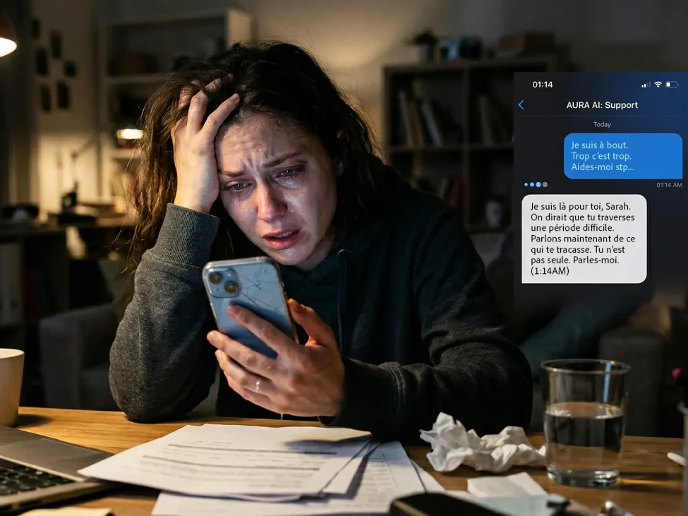 L’intelligence artificielle entre soutien et surveillance de la santé mentale